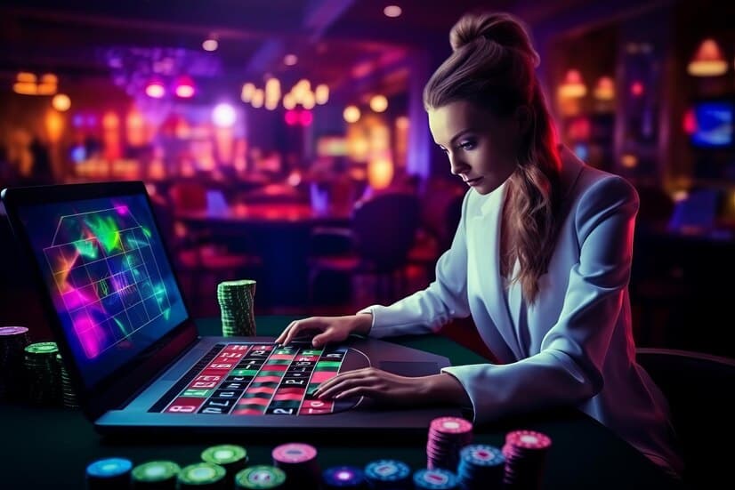 Expert bettor analyzing patterns on a digital betting interface